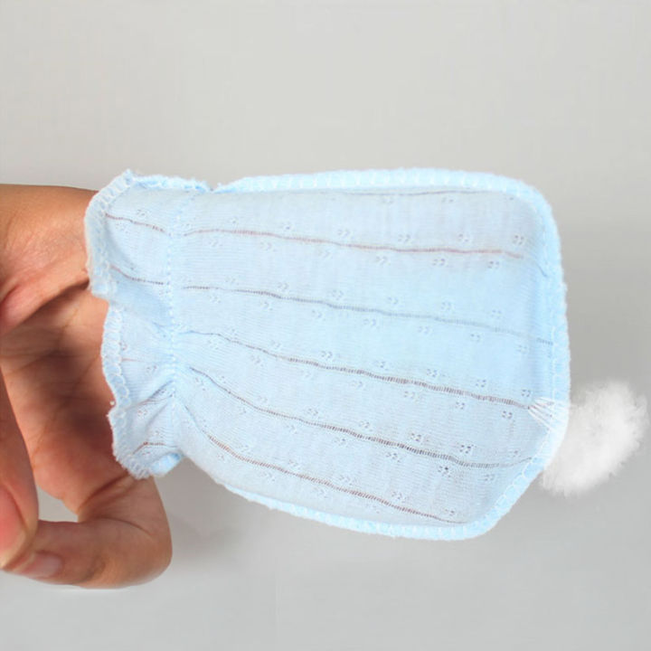 0-8เดือนถุงมือผ้าฝ้ายเนื้อนุ่มสำหรับป้องกันเด็กทารกแรกเกิด-ถุงมือป้องกันสำหรับเด็กทารกเด็กผู้ชายเด็กผู้หญิง
