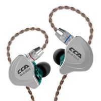 CCA C10 4BA+1DD Hybrid In Ear Earphone HIFI DJ Monito Running Sports Earphone 5 Drive Unit Headset Detachable Detach 2PIN Cable