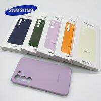 เหมาะสำหรับ Samsung Galaxy S23 Plus เคสกันน้ำป้องกันกล้องหลังสัมผัสนุ่มผ้าไหมคลุมเคสซิลิโคนสำหรับ Galaxy S23plus S23 + 5G เคสโทรศัพท์เคสโทรศัพท์ S