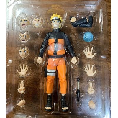 S.H. Figuarts ของเล่นโมเดลตุ๊กตาขยับแขนขาได้นารูโตะ SHF Uzumaki 2.0ของขวัญตุ๊กตาขยับได้สำหรับแฟนหนุ่ม