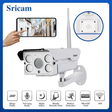 srihome sh027 wireless ip outdoor camera 1296p night vision ip66