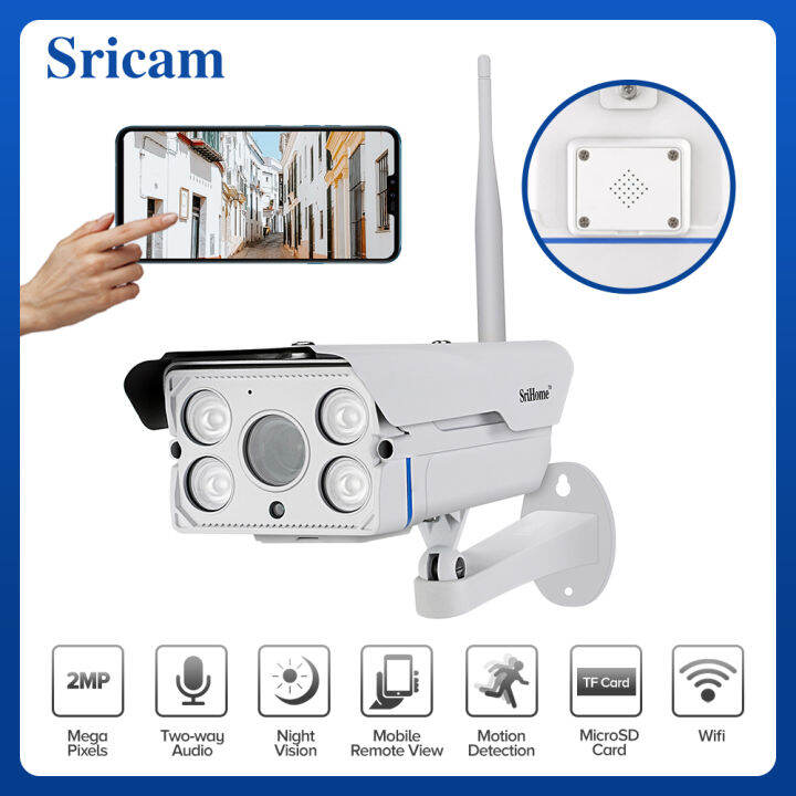 srihome sh027 wireless ip outdoor camera