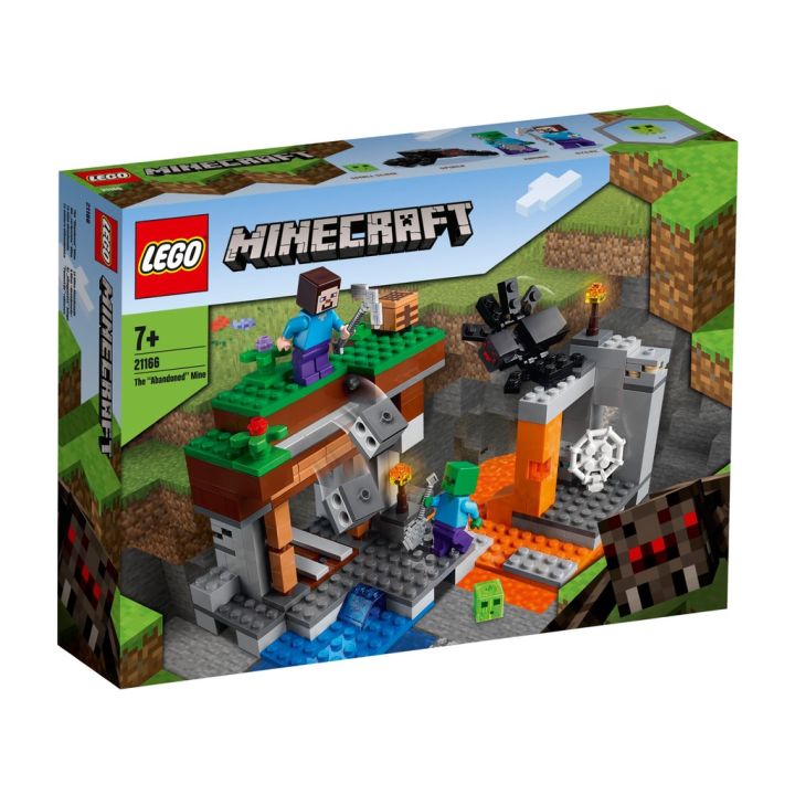 lt-ของแท้-พร้อมส่ง-gt-lego-minecraft-21166-21165-the-abandoned-ชุดของเล่นเสริมพัฒนาการเด็ก-สินค้าพร้อมส่ง