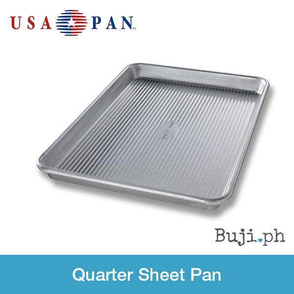 USA Pan Bakeware Quarter Sheet Pan, Warp Resistant Nonstick Baking Pan,  Made in the USA from Aluminized Steel