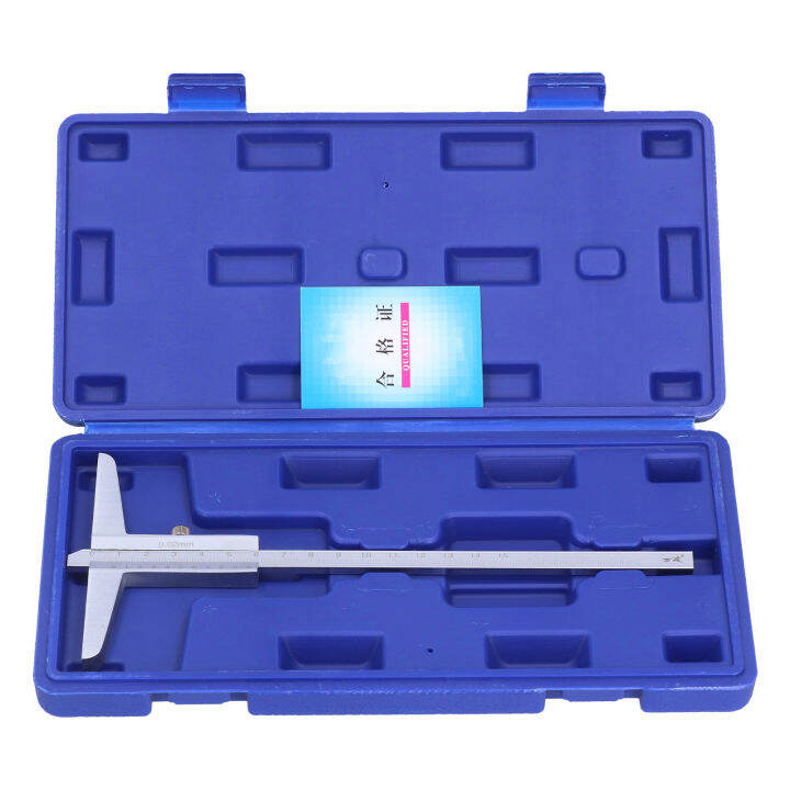 ความลึก-vernier-caliper-เกจวัดโลหะ-0-02-มม-ความแม่นยำสูงไมโครมิเตอร์เครื่องมือวัด