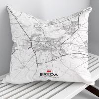 【HOT】 Breda NL Pillowcase Decorative Sofa Cushion Case Bed Pillow Cover Home Decor Car Cushion Cover 45x45cm