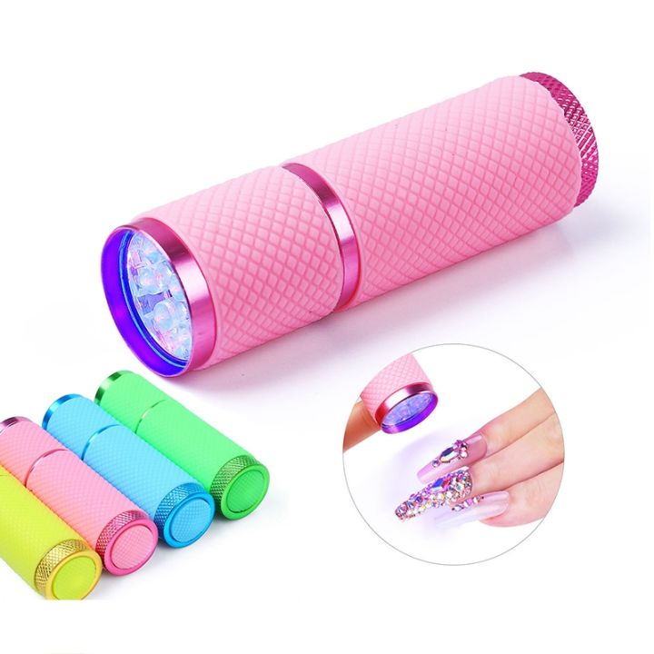 portable-led-uv-nail-gel-lamp-keychain-ultraviolet-flashlights-uv-curing-nail-drying-lamp-mini-fluorescent-light-torch