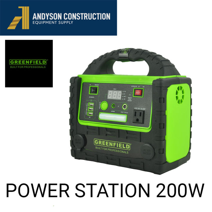 GREENFIELD POWER STATION 200W-400W-800W | Lazada PH