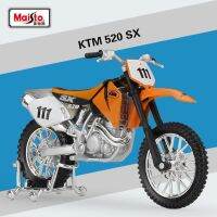 Maisto 1:18 KTM 690 DUKE 520 SX 525SX โลหะอัลลอยโมเดล Diecast สำหรับแข่งรถบนถนน B315