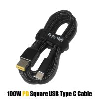 100W USB Type C Fast Charging Cable PD Charger Power Cord for Lenovo Thinkpad 20V 2.25A 3.25A 4.5A 65w 90w Yoga 2 Pro 13 1.8m