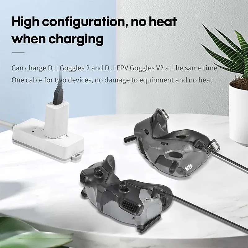 Charging dji outlet goggles