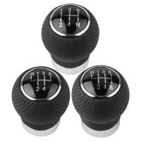 Manual Shifter Knob Handle Gear Shifter Knob 5 Speed Shifting Lever for Smooth Gear Shift Leather Gear Stick for Comfortable Grip Fits Cars Truck here