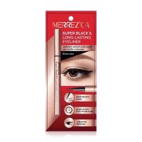 ▶️Merrez’ca Super Black &amp; Long Lasting Eyeliner 0.8g. [สินค้าฮิตเกินคุ้มของแท้100%]