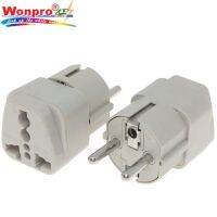 ✲ﺴ Israeli Korean Russian German French Plug Adapter Converter AC250V 16A Wonpro WA-9