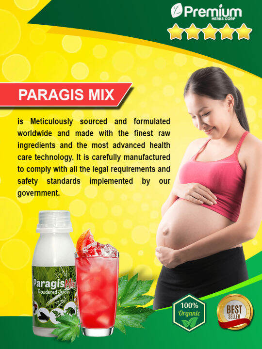 PARAGIS MIX Pregnancy Juice & Revitalize Your Immune System and Boost
