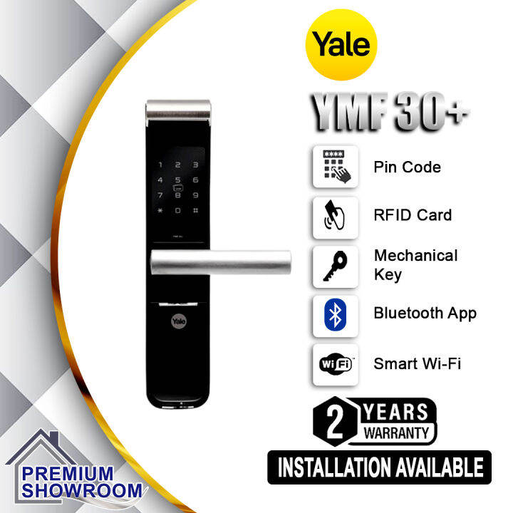 YALE YMF 30 (Plus) SMART DIGITAL DOOR LOCK Lazada