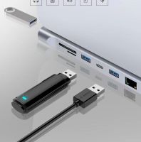 HUB เป็น HDMI เข้ากันได้ USB 3.0 Hub อะแดปเตอร์ C ประเภท HUB สำหรับ Pro T HinkPad HP มัลติฟังก์ชั่แล็ปท็อปสถานีเชื่อมต่อ