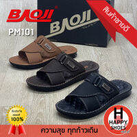 ?ส่งเร็ว?ส่งด่วน?สินค้าใหม่✨รองเท้าสวมหนังชาย BAOJI รุ่น PM101 เบอร์ 40-44 Handsome and elegant