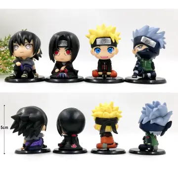 5pcs/Set Naruto Shippuden Action Figures Toy Set: Kakashi Sasuke Gaara  Itachi