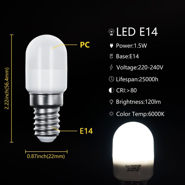 in-stock-lan84-โคมไฟห้องนอนขนาดเล็ก-led-6000k-e14-1-5w-220v-smd-2835ไฟหลอดไฟในตู้เย็นข้อเสนอพิเศษ-ce-emc-lvd-rohs