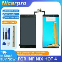 หน้าจอ LCD TFT พร้อม Digitizer ประกอบเต็มตัวเครื่องสำหรับ Infinix Hot 4 X557สัมผัสหน้าจอ LCD จอสำรองโทรศัพท์