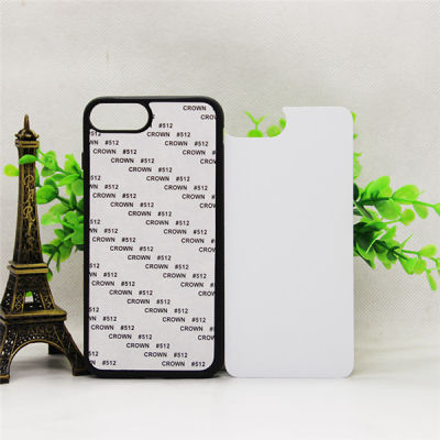 2D Sublimation Case For iPhone 11 12 13 mini Pro Max X Xs XR Max 6S 6 7 8 Plus SE  TPU Blank Printed Cover Metal plate 10pcs