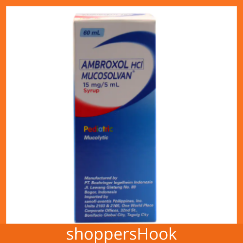 MUCOSOLVAN AMBROXOL SYRUP 60ML | Lazada PH