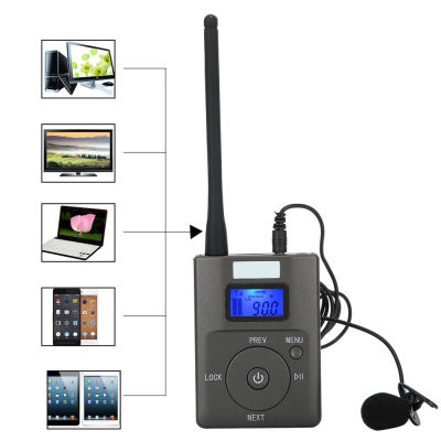 เครื่องส่งสัญญาณเสียงแบบพกพา 3.5 มม เครื่องส่งสัญญาณ FM ไร้สายพลังงานต่ำอะแดปเตอร์ออกอากาศวิทยุสเตอริโอ