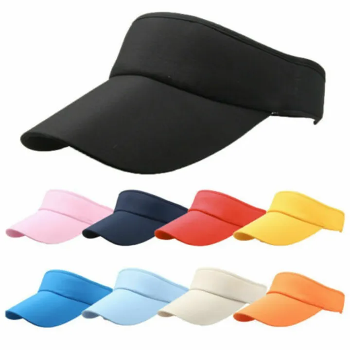 🔥🔥【COD+IN STOCK】Women Adjustable Sports Golf Sun Visor Headband Hat