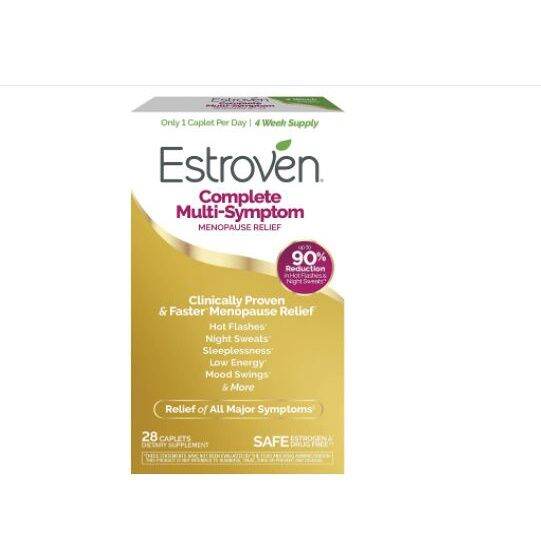 Estroven Complete Multi-Symptom Menopause Relief Supplement 28 Counts ...