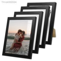 ☞☊ 2pcs 4x6inch Black Wood Photo Frame 10x15cm Picture Frame Modern Minimalist Family Photo Frame DIY Photo Wall Picture Frame