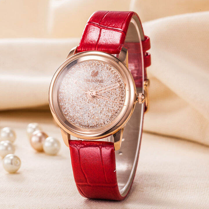 Swarovski hotsell quartz watch