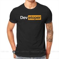 【New】ผู้พัฒนา TShirt สำหรับผู้ชาย Software โปรแกรมเมอร์ Geek เสื้อผ้าแปลกใหม่ T เสื้อพิมพ์สบายๆหลวม