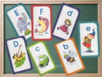 Letter matching school zone flash cards alphabet match