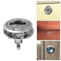 ❉ 1 Set Stainless Steel Pull Hatch Latch Cabinet Drawer Metal Doorknob Car RV Boat Toilet Door Hardware Handle