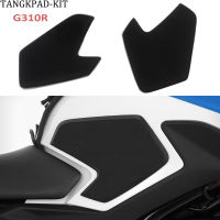 สำหรับ BMW G310GS G310R G 310 R GS รถจักรยานยนต์ลื่นด้านข้างถังน้ำมันเชื้อเพลิงแผ่นกันน้ำยางสติ๊กเกอร์