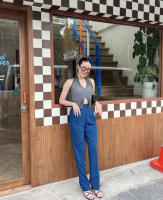 Abby Trousers กางเกงขายาวซิปหลัง XS-3XL งานตัด THESUN_CO