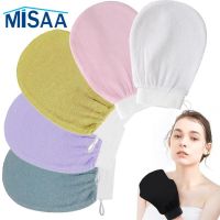 ◆┇✥ Bath Scrub Gloves Shower Gloves Scrubbers Removal Silk Bath Gloves Body Cleaning Scrubbers Exfoliate Peeling Gloves For Bathroom