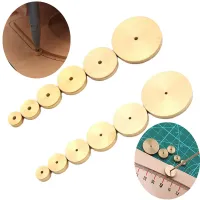 6Pcs/set Round Line Marking Hand Craft Tools Circular Margins Cutting Spacer Disc Tool Leathercraft Hand Craft Tools Shoes Accessories