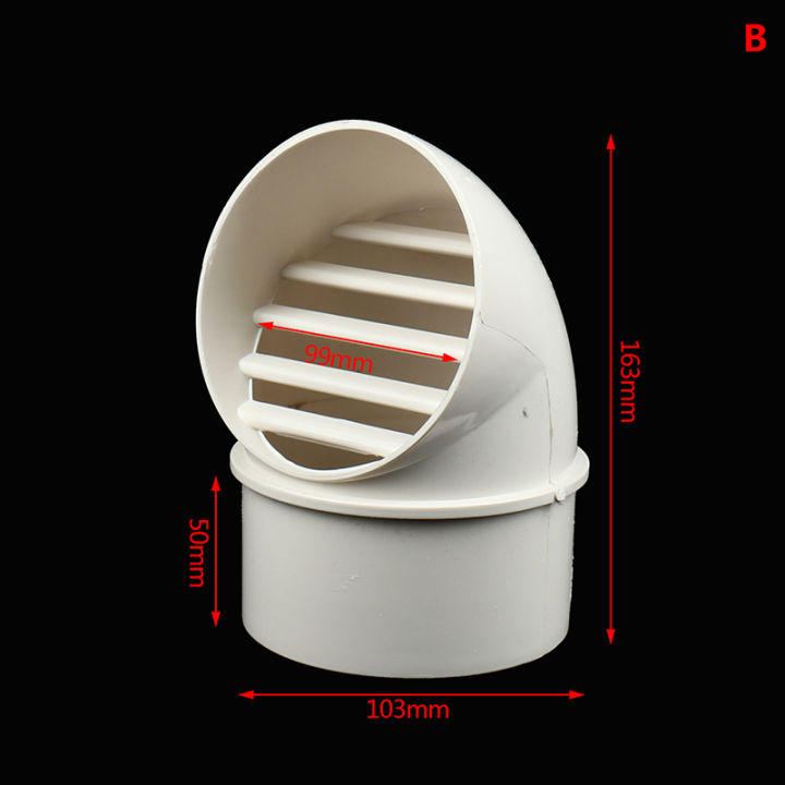 Ministar PVC Ventilation Exhaust Grille round Wall Ceiling Air Vent