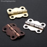 10Pcs 16x12mm Cabinet Door Luggage Hinge Butterfly Metal Cabinet Door Luggage Furniture Hinge 4 Holes Decor Antique Vintage