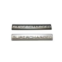 Metal Aluminum Supercharged Auto Sticker Emblem Badge Nameplate Logo