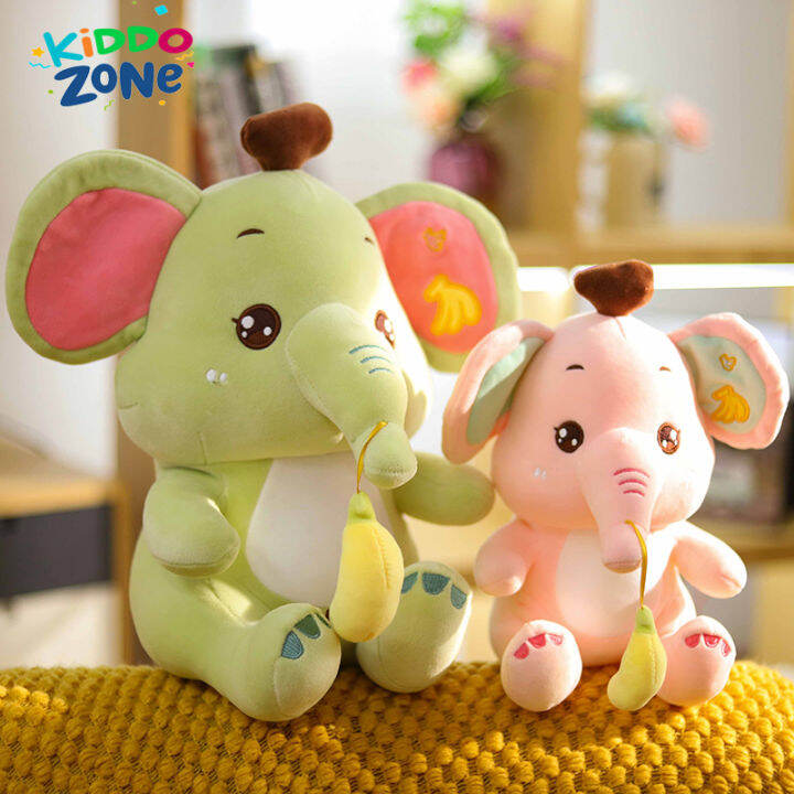 adorable elephant plush toy pillow