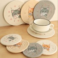 【hot】❣♚  Table Insulation Placemat Cup Bowl pad Decoration Durable Pattern Coaster Accessories