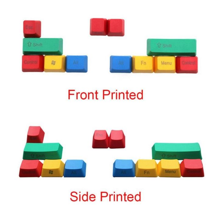 cre-ปุ่มกดคีย์บอร์ด-rgby-oem-profile-dyesub-keycaps-alt-ctrl-shift-esc-12-ชิ้นสําหรับเปลี่ยน