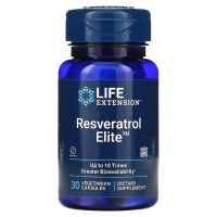 เรสเวอราทรอล Life Extension Resveratrol Elite 30 Vegetarian Capsules