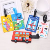 【DT】 hot  Creative Luggage Tag Animal Cartoon Silica Gel Suitcase ID Addres Holder Baggage Boarding Tags Portable Label