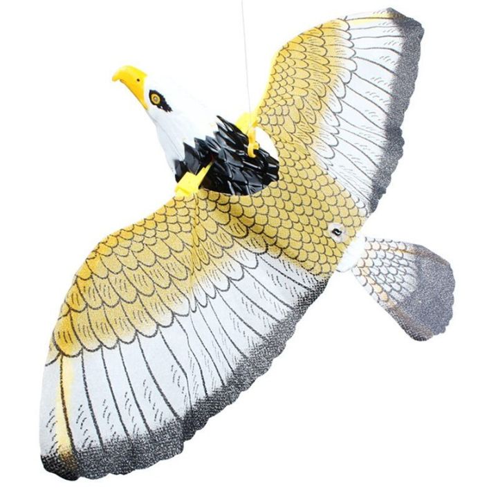 นกอินทรีบินกันนกแบบแขวนสำหรับป้องกันนกหุ่นไล่กาควบคุมไล่แมลงอุปกรณ์ตกแต่งสวน