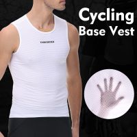 ThinkRider Men Cycling Base Layer Summer Jersey Cycling Vest Reflective MTB Road Bike Bicycle Vest Mesh Underwear
