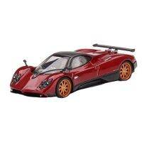 2023MINIGT 1:64 ปากานี ซงตา F Pagani Zonda F สีแดง โมเดลรถโลหะผสม